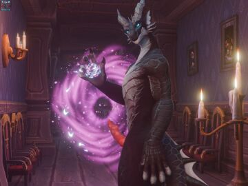 3d anthro balls blizzard_entertainment claws digital_media_(artwork) dracthyr dracthyr_male dragon european_mythology genitals hi_res looking_at_viewer male male_only multicolored_body mythological_creature mythological_scalie mythology nude penis ridelag_(toxik_enzis) scales scalie solo solo_male tail text toxik_enzis warcraft western_dragon white_body world_of_warcraft