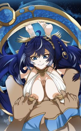 1girls big_breasts breasts character_request female naked nipples nude nude_female pinkseito soft_breasts tagme