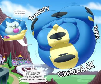 air_inflation ass belly belly_bulge belly_expansion belly_inflation big_ass big_belly big_boobs big_breasts big_butt bloated body_expansion body_growth body_growth_(enlargement) body_inflation boobs breasts bubble_gum butt clothes_ripping day_tripper_guy expansion female full_body_inflation growth huge_ass huge_belly huge_boobs huge_breasts huge_butt hyper hyper_ass hyper_belly hyper_boobs hyper_breasts hyper_inflation inflation oc spherical_inflation sunken_head sunken_limbs