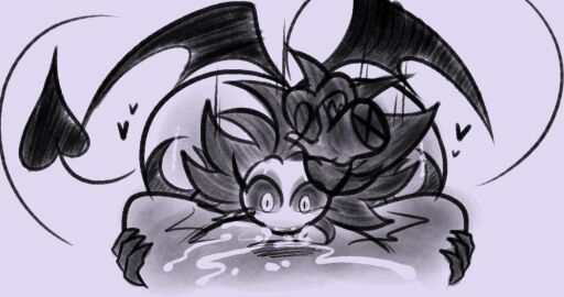 1girls big_breasts blowjob breasts demon demon_girl female huge_breasts massive_breasts smolmarble sya_(smolmarble)