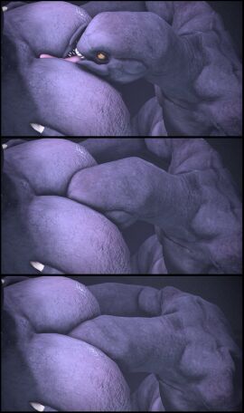 2boys 3d alien anthro anthro_on_anthro anthro_penetrated anthro_penetrating_anthro anus ass ass_eating big_ass big_butt cheap-wazoo deep_rimming fangs from_behind_position gay halo halo_(series) hi_res huge_ass huge_butt humanoid humanoid_genitalia licking licking_ass long_tongue looking_at_another looking_at_partner looking_back male male/male male_anthro male_only nude rimjob rimming sangheili sex tongue