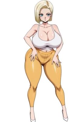 1girls ai_generated alternate_version_available android_18 animated artist_request blonde blonde_female blonde_hair blonde_hair_female blue_eyes blue_eyes_female bouncing_ass bouncing_breasts cameltoe cleavage curvy dragon_ball erect_nipples female gigantic_breasts high_heels huge_areolae huge_ass nai_diffusion no_sound puffy_nipples realistic short_hair short_hair_female stable_diffusion thick_lips video voluptuous wide_hips yellow_hair