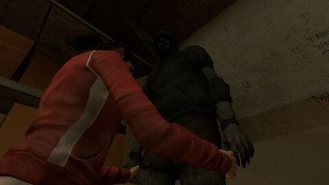 1girls 3d female hunter_(left_4_dead) left_4_dead left_4_dead_(series) zoey_(left_4_dead)