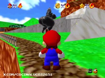 3d animated ass big_ass big_breasts black_body erection gigi_(thecoatl034) huge_ass huge_breasts mario mario_(series) nintendo_64 penetration penis scar sex sitting_on_person sound spikes super_mario_64 super_mario_bros. tagme video