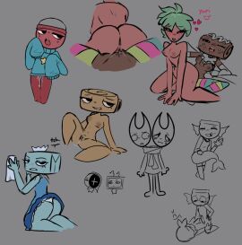 angryfish anthro ass astro_(dandy's_world) blush breasts cosmo_(dandy's_world) cum cum_in_pussy dandy's_world female female/female finn_(dandy's_world) gay genderswap_(mtf) gigi_(dandy's_world) heart looking_at_viewer maid male naked nude penis penises_touching pippion pussy pussy_juice razzle_and_dazzle_(dandy's_world) rule_63 shelly_(dandy's_world) shrimpo_(dandy's_world) spread_legs sprout_(dandy's_world) sweater tail thigh_highs tisha_(dandy's_world) vagina vee_(dandy's_world) yaoi yuri