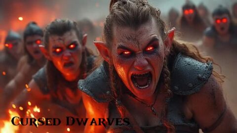 ai-created ai_assisted ai_generated blowjob burning burning_building cum_in_mouth cursed doggy_style doggy_style_position dwarf dwarf_female face_tattoo fantasyanim glowing_eyes interspecies oral oral_penetration oral_sex outdoors outside penetration penis penis_in_mouth penis_in_pussy red_eyes red_hair riding riding_penis sound sound_effects tagme tattoos video weapons