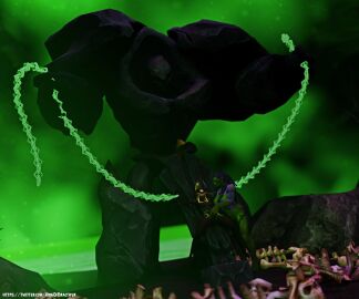 3d blizzard_entertainment blood_elf demon_hunter demon_hunter_(warcraft) female fingering kingofdracthyr orc orc_(warcraft) orc_female tagme warcraft world_of_warcraft yuri