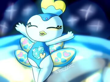 2024 anthro avian bird blue_body blue_feathers blueberry_angel closed_eyes clothing feathers female galliform genitals gymnastics hi_res leotard peacock_feather peafowl phasianid pussy solo sweets_fairy tail thepinkpandacat vary_peri watermark