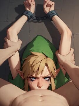 2boys ai_assisted ai_generated angry animated arms_up bound bound_wrists cheek_bulge clothed continue_after_cum crying crying_with_eyes_open cum cum_in_mouth cum_out_nose deepthroat fellatio femboy forced_oral full_mouth hat helpless link longer_than_10_seconds looking_at_viewer makeup male pinned_down pointy_ears pov pov_eye_contact resisting restrained restrained_arms rolling_eyes rough_oral rtxfus rtxfus34 runny_makeup sloppy sloppy_blowjob sound sweat tagme tears the_legend_of_zelda throat_fuck video yaoi young