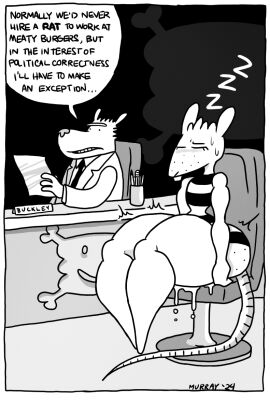 anthro ass big_ass big_butt blush bodily_fluids buckley_(he_is_just_a_rat) canid canine canis chair clothing cum cum_drip curvy_figure domestic_dog dripping duo ejaculation english_text eyebrows eyelashes featureless_feet feet femboy freckled_butt freckled_face freckles furniture genital_fluids greyscale he_is_just_a_rat head_tuft holding_object holding_paper male mammal monochrome murid murine on_chair paper pattern_clothing pattern_shirt pattern_topwear pencil rat ratboy_(he_is_just_a_rat) rodent shirt signature sitting sitting_on_chair sleeping striped_clothing striped_shirt striped_topwear stripes suit sweat sweatdrop text thatdawgmurray thick_thighs topwear tuft unibrow