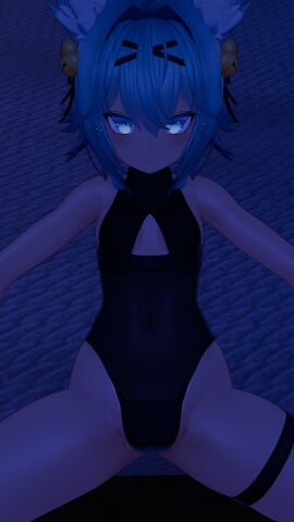 1girls female imdedcuzidkwhy laying_down rindo_(vrchat) underwear vrchat