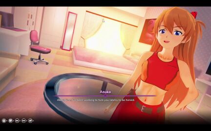 1boy 1girls 69 69_position ahe_gao animated asuka_langley_sohryu blowjob blue_eyes bouncing_breasts breasts clothed_female clothed_male cowgirl_position cum cum_in_pussy cum_inside cumshot dialogue_box english_subtitles female_on_top game gameplay_mechanics hands_on_thighs heart-shaped_pupils hentaudio licking_pussy missionary_position naughty_capy neon_genesis_evangelion nude_female nude_male penetration red_hair red_hair_female sex shaking_ass shaking_butt sound spread_legs squirting step-siblings subtitled tagme tongue_out twintails video voice_acted