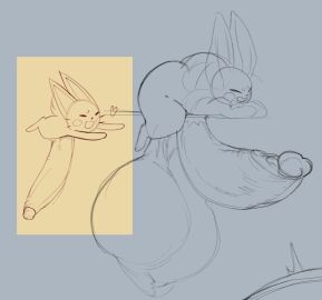 1boy 2d 2d_(artwork) 2d_artwork ass balls ballsack big_ass big_balls big_butt big_penis bubble_ass bubble_butt foreskin fur furry furry_male furry_only heart ic0nmon icon_(ic0nmon) iconom laying_on_stomach long_ears male male_focus male_only open_mouth penis penis_bigger_than_body precum pubes pubic_hair redraw sketch solo solo_focus solo_male tagme teapot_(body_type) thick thick_ass thick_thighs thighs uncircumcised