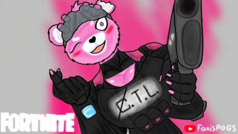 anthro anthro_only bear breasts cuddle_team_leader cuddle_team_specialist cute female fortnite fortnite:_battle_royale sexy