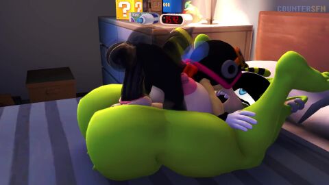 3d 3d_animation animated anthro areola balls bee breasts charmy_bee countersfm duo erect_nipples erection female huge_breasts male mating_press missionary_position nipples nude pennis pussy sex sonic_(series) sound surge_the_tenrec tagme tenrec vaginal_penetration vaginal_sex video