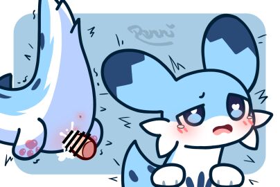 after_sex anus ass blue_body blue_eyes blue_fur bodily_fluids censor_bar censored chillet cum cum_drip cum_in_pussy cum_inside cumshot danniel dragon dripping ejaculation female feral from_behind_position fur genital_fluids genitals hi_res hindpaw humanoid humanoid_genitalia looking_at_viewer lying male mythological_creature mythological_scalie mythology on_back pal_(species) palworld pawpads paws penetration penile penile_penetration penis penis_in_pussy pocketpair pussy scalie sex simple_background vaginal_penetration white_body white_fur