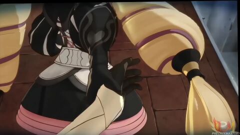 16:9 16:9_aspect_ratio armor armored_boots armored_dress armored_gloves big_ass big_breasts black_armor blonde_hair breasts camilla_(fire_emblem) castle elise_(fire_emblem) english_audio english_dialogue english_language face_in_breasts fhd fire_emblem fire_emblem_fates floor game gold_trim hairbow hd hd_(traditional) headwear hi_res high_frame_rate high_framerate high_resolution highres holding_hand hourglass_figure huge_breasts indoors large_breasts mp4 night panties pink_trim purple_eyes purple_hair running seductive seductive_eyes seductive_look shoulder_armor sound tagme tied_hair tile_floor twintails video video_game