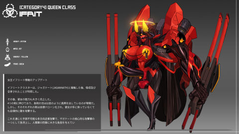 arm_at_side armor balls black_background black_robe body_modification boots censored colored_nipples colored_skin corruption cyborg english_text eye_positioned_at_chest female futanari glowing_horns gradient_background grey_background halo hand_on_own_hip hat high_heel_boots high_heels high_ponytail highres holding holding_sword holding_weapon horns huge_weapon intersex large_balls large_penis large_testicles light_frown machina_(omega_processor) mechanization military_hat mosaic_censoring multi_arm multi_eye multi_limb multiple_swords navel original outstretched_arms penis platinum1945 ponytail red_hair red_skin robe robot shoulder_armor sword testicles thick_thighs thighs weapon yellow_halo yellow_nipples