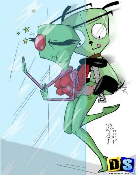 anal anal_sex drawn-sex.com gir_(invader_zim) invader_tenn invader_zim male nickelodeon nicktoons penetration penis sex weird_penis what