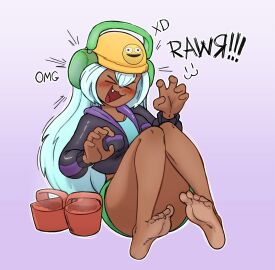 artist_request dolly_dimpley feet foot_fetish smiling_friends tagme