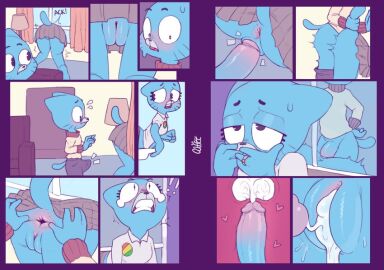 1boy 1girls 4_fingers age_difference anthro anthro_female anthro_male anthro_on_anthro anthro_only anthro_penetrated anthro_penetrating anthro_penetrating_anthro anus bent_over big_anus big_penis blue_body blue_fur cartoon_network cat cat_boy cat_girl coffeetoffee color cub domestic_cat duplicate eyebrows eyelashes felid feline felis female female_penetrated fur furry furry_female furry_male furry_only grab_the_butt gumball_watterson incest intraspecies larger_female larger_penetrated male male/female male_cub male_penetrating male_penetrating_female mammal milf mother mother_and_child mother_and_son nicole_watterson older_female older_female_and_younger_male older_on_younger older_penetrated parent parent_and_child parent_and_son penis size_difference smaller_male smaller_penetrating smaller_penetrating_bigger son tagme the_amazing_world_of_gumball url whiskers young young_anthro young_male younger_male younger_penetrating younger_penetrating_older