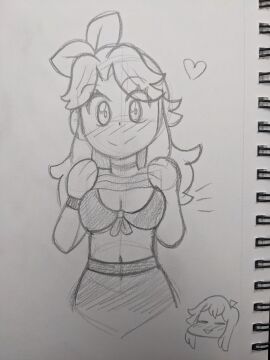 2d abigail_(stardew_valley) erin_(ikeychain) female ikeychain original original_character stardew_valley tagme trans_woman transfem