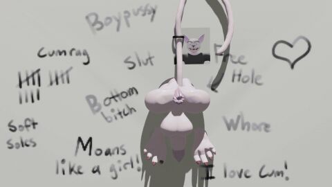 1boy 3d 3d_animation 3d_model 3d_render animated animated_gif anthro anthro_only anus anus_focus anus_peek ass balls blender_(software) blender_eevee bubble_ass bubble_butt clawed_feet feet feline femboy femboysub gay gif huge_ass huge_balls huge_butt huge_cock humanoid_penis male male_only mammal nude nude_anthro nude_male original_character penis public_use puffy_anus tail throbbing_penis through_wall writing_on_wall