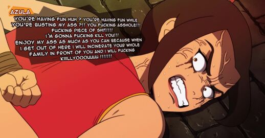 1boy 1girls 2d 2d_animation anal anal_sex anger_vein angry animated annoyed ass avatar_legends avatar_the_last_airbender azula big_ass bottomless brown_hair bubble_ass bubble_butt clenched_teeth d-art dialogue fat_ass female huge_ass jiggle jiggling_ass large_ass longer_than_30_seconds male nickelodeon nicktoons no_sound nude nude_male panties panties_aside precum precum_in_ass restrained runny_makeup sex shieldshroud shorter_than_one_minute sound sound_edit sound_effect sound_effects sound_warning sounding tagme text thick_ass thick_thighs thong tied_up video voice voice_acted wide_hips