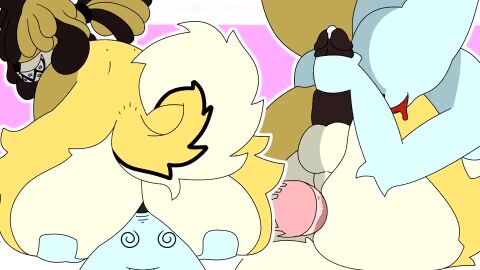 16:9 2d_animation anal anal_orgasm anal_sex animated anthro ass balls big_balls big_butt big_penis bodily_fluids canid canine canis covered_eyes cum cum_drip cum_while_penetrated digital_media_(artwork) domestic_dog dripping duo ejaculation erection facesitting femboy frame_by_frame fur furry gay genital_fluids genitals group hair hands-free happy hi_res hideki_moshi holding_butt holding_leg legs_up looking_back male male/male male_penetrated male_penetrating male_penetrating_male mammal masturbation no_sound nude open_mouth orgasm penetration penile penile_penetration penis penis_in_ass rubbing rubbing_butt sex short_playtime simple_background sitting_on_another tagme tail tail_motion tailwag thick_thighs tongue tongue_out trio video wide_hips widescreen yellow_body