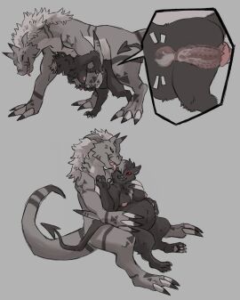 anthro anthro_on_anthro anthro_only anthro_penetrated anthro_penetrating anthro_penetrating_anthro bandai_namco belly big_belly biped bodily_fluids breasts claws cum cum_in_uterus cum_inside digimon digimon_(species) dirtyhorror duo erection female female_penetrated fingers genital_fluids genitals growlmon hi_res internal interspecies licking male male/female male_penetrating male_penetrating_female monster_boy one_eye_closed original_character penetration penile penile_penetration penile_spines penis penis_in_pussy pregnant pregnant_anthro pregnant_female pregnant_sex pussy red_eyes scalie sex spade_tail tail tongue uterus vaginal_penetration