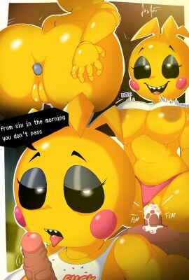 anal_insertion anal_plug animatronic anus ass ass_grab big_ass blush_sticker blush_stickers bouncing_breasts breasts butt_grab buttplug cowgirl_position cum cum_in_pussy cum_inside eye_half_closed eyelashes f1rearts_(artist) female female_on_top five_nights_at_freddy's fnaf genital_fluids genitals glowing_eyes large_ass large_breasts looking_at_viewer male nipples onomatopoeia penetration penis penis_in_pussy pussy robot robot_girl sex sharp_teeth smile smiling straight tagme text tongue tongue_out toy_chica_(fnaf) vein veins veiny_penis