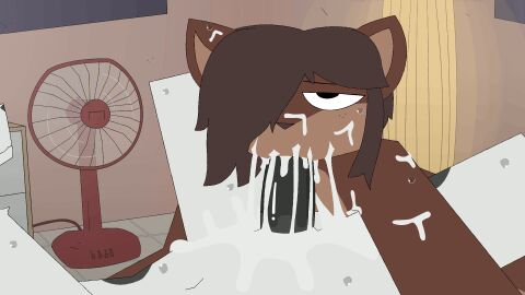 animated anthro blowjob cum furry gay gay_blowjob guy4well male male_only non-human non-human_only tagme toony yaoi