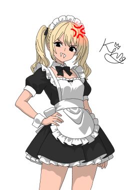 big_thighs blonde_hair blush breasts brown_eyes content_creator double_ponytail female hot maid_uniform mariiiwastaken mommy pussy roblox roblox_avatar robloxian sexy skirt small_breasts thight_vagina vampire_teeth white_skin