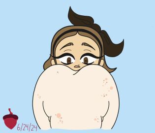 ass black_bow bow brown_eyes brown_hair female freckled_skin freckles freckles_on_ass illymation ilyssa_levy licking_pussy nirami pussy squirrellewds tagme youtube youtuber yuri