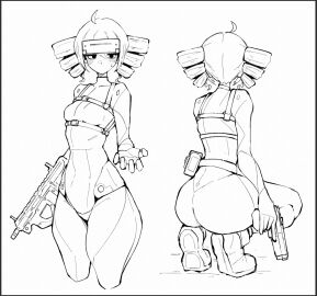 0628_versailles big_ass big_breasts breasts huge_ass kasane_teto sketch tight_clothing