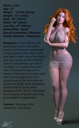 1girls 3d ass big_ass big_breasts breasts bust busty curvaceous curvy curvy_figure digital-workshop22 female hips hourglass_figure huge_ass huge_breasts lara_(digital-workshop22) large_ass large_breasts legs light-skinned_female light_skin mature mature_female original original_character slim_waist thick thick_hips thick_legs thick_thighs thighs top_heavy voluptuous waist wide_hips