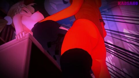 alice_thymefield animated animation big_ass cum cum_in_pussy cum_inside halloween halloween_theme kadsano long_hair night sound sound_effects standing standing_sex tagme video zenless_zone_zero