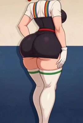 1girls ai_generated alternate_version_available animated aunt_grandma bouncing_ass bouncing_breasts braided_hair braided_twintails braids cameltoe cartoon_network cleavage curvy erect_nipples female freckles ginger ginger_female ginger_hair gloves green_eyes green_eyes_female grok hat high_heels huge_areolae huge_ass huge_breasts marlosart nai_diffusion no_sound orange_hair orange_hair_female priscilla_jones puffy_nipples realistic red_hair red_hair_female red_head red_lips redhead redhead_female stable_diffusion suspenders thick_lips uncle_grandpa video voluptuous wide_hips