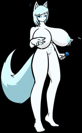 animated animated_gif blue_eyes blue_hair breasts drajoe female fnf friday_night_funkin friday_night_funkin_mod gif large_breasts microphone nipples pussy sprite sunami_tatsu_(drajoe) transparent_background white_skin xfacility