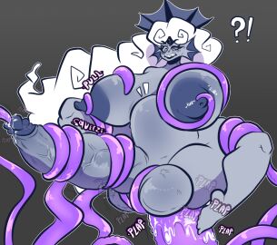 1futa 2d 2d_(artwork) ?! anal angry angry_face balls big_breasts big_penis black_pearl_cookie blush bodily_fluids breasts cookie_run cookie_run_kingdom crown curly_hair doodle erection fangs futa_only futanari grey_background holding_balls huge_cock humanoid humanoid_penis hyper intersex lips long_hair moonrainum non-human nude onomatopoeia penis precum purple_tentacles rubbing_nipples solo sounding squeezing_breast squeezing_penis stomach_bulge tentacle tentacle_sex tied_up urethra urethral_insertion urethral_penetration veiny_penis white_hair