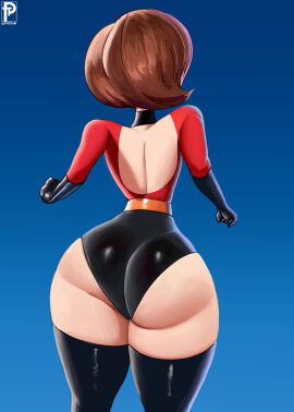 1girls ass big_ass elastigirl female fortnite fully_clothed helen_parr latex leotard milf p0stalk shiny_clothes stockings tagme the_incredibles thick thick_ass thick_thighs thighhighs thighs tight_clothing tight_fit tights