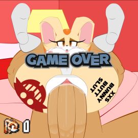 1girls aged_up anthro ass big_ass big_breasts big_penis branding_mark breasts cream_the_rabbit ctrl-z defeated defeated_heroine edit female full_nelson game_over game_over_rape human_on_anthro large_ass large_breasts male penis pussy sega sex sonic_(series) sonic_transformed_(series) sonic_transformed_3 vaginal_penetration writing_on_ass