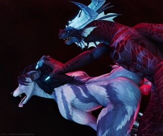 1boy 1girls 3d blizzard_entertainment dracthyr female fucked_from_behind fucked_into_submission fucked_senseless fucked_silly kingofdracthyr male male/female maledom tagme warcraft worgen worgen_female world_of_warcraft