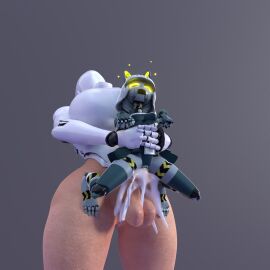 1futa 1girls 2022 3d crossover cum cum_in_pussy cum_inside cumwebs_3d female futa_on_female futanari haydee haydee_(game) intersex larger_futa pussy robo-fortune robot robot_girl size_difference skullgirls smaller_female vaginal_penetration video_games