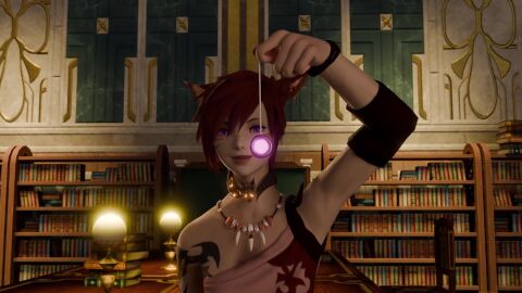 3d androgynous animated blender blowjob blowjob_pov bottom_pov cat_ears catgirl dubious_consent featherbrew final_fantasy final_fantasy_xiv flat_chest futa_only futanari glowing_eyes hypnosis kemonomimi longer_than_10_seconds miqo'te pov red_hair small_breasts solo solo_focus sound spiral tagme taker_pov video