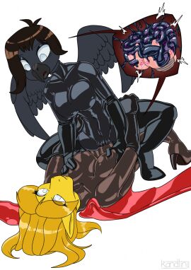 2022 anthro anthro_on_anthro anthro_penetrated anthro_penetrating anthro_penetrating_anthro avian beak big_breasts bird black_body black_bodysuit black_clothing black_hair black_latex black_skinsuit blonde_hair bodysuit boots brain breast_fondling breast_play breasts cape clothing corvid corvus_(genus) dragon dream_searcher_(jortyguy) drone duo empty_eyes feathered_wings feathers female female_penetrated fondling footwear fti_crossgender futa/female futa_penetrating futa_penetrating_female futanari genderswap genderswap_(fti) genitals hair hand_on_breast hi_res high_heeled_boots high_heels intersex intersex/female intersex_penetrating intersex_penetrating_female kandlin latex latex_bodysuit latex_clothing latex_skinsuit mind_control mythological_creature mythological_scalie mythology organs oscine passerine penetration penile penile_penetration penis penis_in_pussy pussy raven red_cape red_clothing rule_63 scalie sex shoes skinsuit tight_clothing vaginal_penetration wings yellow_body