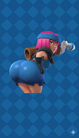 ass ass_focus big_ass big_butt butt_focus clash_(series) clash_royale fat_ass fat_butt female female_focus female_only firecracker_(clash_royale) huge_ass huge_butt massive_ass massive_butt solo solo_female solo_focus thick thick_ass