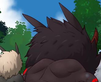 6+boys anal_sex animated ass balls big_ass big_butt bouncing_balls bouncing_butt cum cum_in_ass cum_inside cumshot ejaculation english_text erection forest from_behind from_behind_position fur gay genshin_impact group group_sex hoyoverse internal internal_anal internal_cumshot internal_view jerkingoff mihoyo mitachurl multiple_boys muscular muscular_male naughty_rexkuro orgy outside penetration penis sex size_difference small_dom_big_sub smaller_male sound tagme text video voice_acted