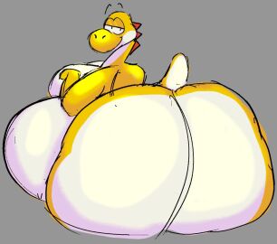 ass big_ass big_breasts breasts bubble_ass bubble_butt female gale_(chip_at_night) huge_ass hyper hyper_ass hyper_belly hyper_butt hyper_thighs kamibiglizard mario_(series) nintendo overweight tagme thick_thighs wide_hips yoshi