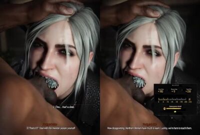 1boy 1girls 3d ai_animation ai_assisted ai_generated ai_video ai_voice_acted animated big_penis blowjob blowjob_face ciri currysfm dark-skinned_male dark_skin fellatio female grok huge_cock indoors interracial kogaa large_penis light-skinned_female light_skin male male/female necklace_on_penis oral oral_sex outdoors penis sound sucking sucking_penis tagme the_witcher_(series) the_witcher_4 veiny_penis video